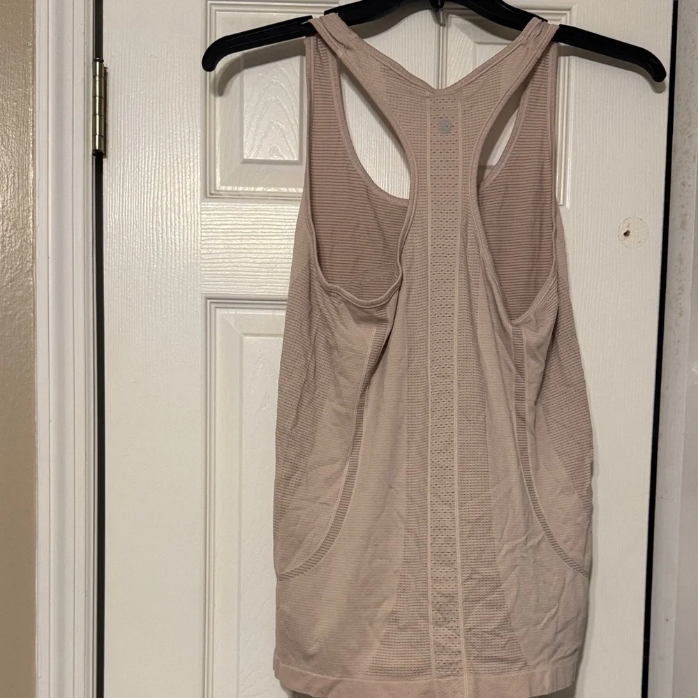 Lululemon Athletica Light Pink Tank Top
